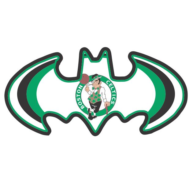 Boston Celtics Batman Logo DIY iron on transfer (heat transfer)